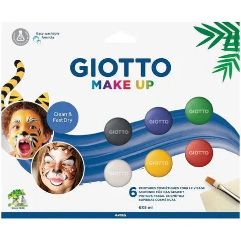 Set 6 x 5 ml FacePaint Giotto MakeUp Classic – image 2