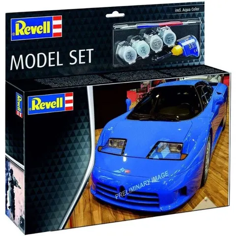 Maquette Bugatti EB110 Level 4 échelle 1:24 - Revell – image 2