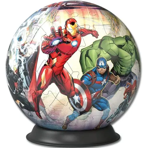 Puzzle 3D Ball Marvel Avengers 72 pcs - Ravensburger – image 2