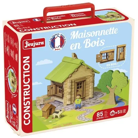 Maisonnette en bois 85 pcs - Jeujura – image 2