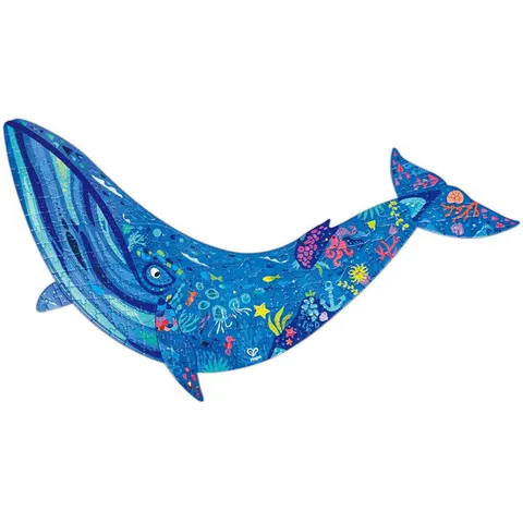 Puzzle géant 200 pcs Baleine - Hape – image 2