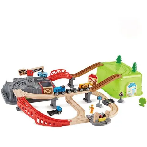 Circuit de train Railway bucket builder - Hape – image 2