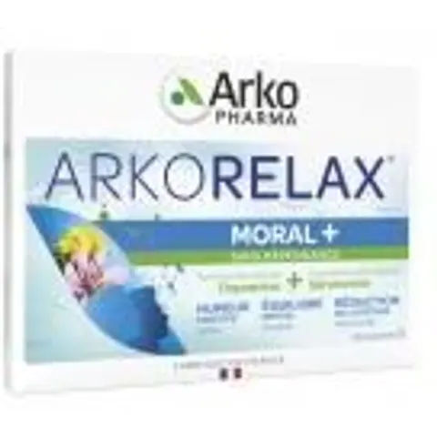 Arkopharma Arkorelax Moral+ 30 Comprimés - Boîte 30 comprimés – image 2