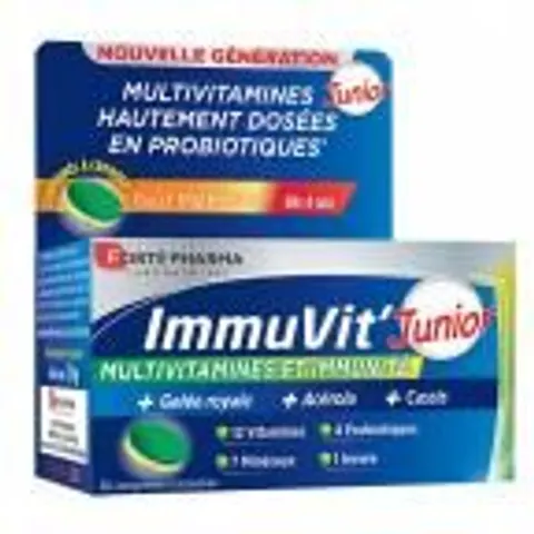 Forté Pharma ImmuVit' Junior 30 Comprimés à Croquer - Pot 30 comprimés – image 2