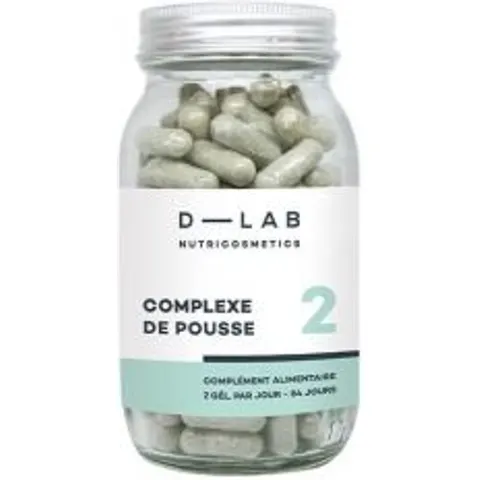 D-Lab Nutricosmetics Compléments Alimentaires Complexe de Pousse D-Lab Nutricosmetics 3 mois – image 2
