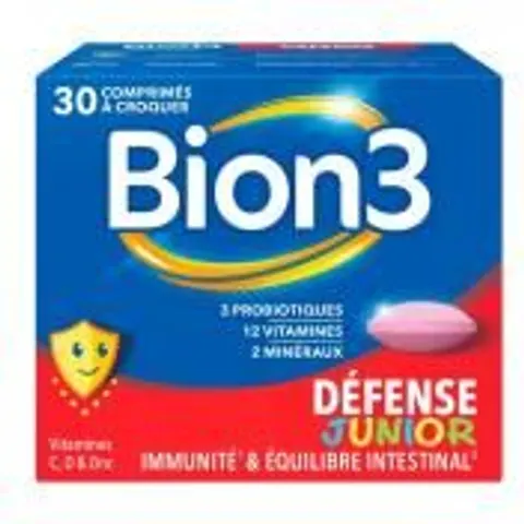 Bion 3 Défense Junior 30 Comprimés - Boîte 30 comprimés – image 2