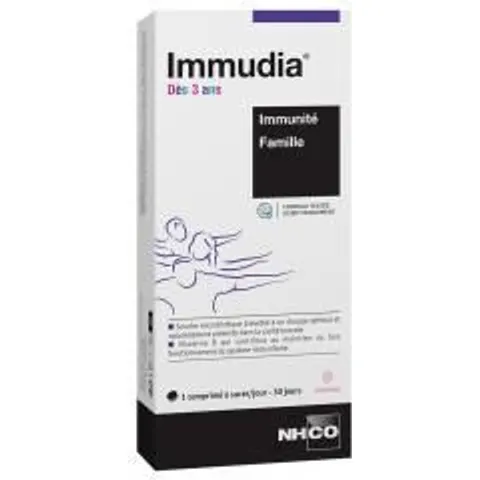 NHCO Immudia 30 Comprimés - Boîte 30 comprimés – image 2