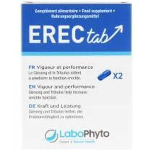Labophyto Erectab 2 Unités - Boîte 2 comprimés – image 3