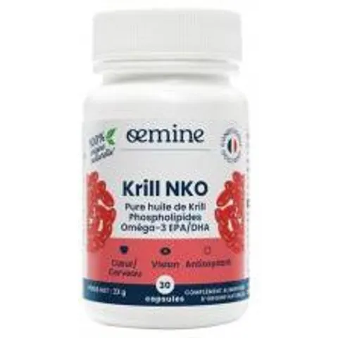 Oemine Krill 30 Capsules - Pot 30 capsules – image 2