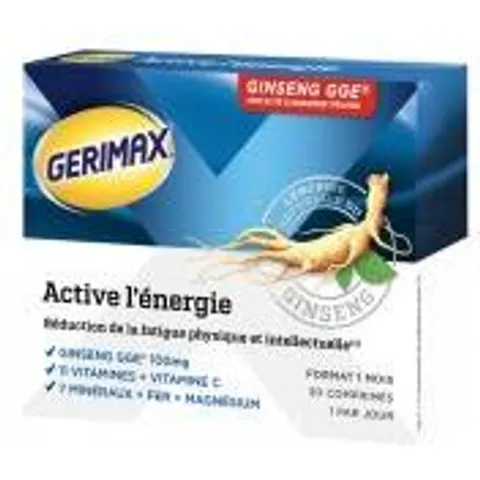 Gerimax Active Énergie 30 Tabs - Boîte 30 comprimés – image 2