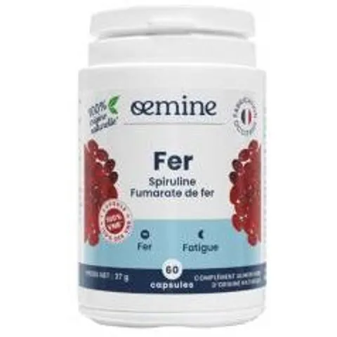 Oemine Fer 60 Capsules - Pot 60 capsules – image 2