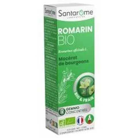 Santarome Romarin Bio 30 ML - Flacon compte goutte – image 2