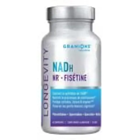 Granions Longevity NADH NR 60 Comprimés - Pot 60 comprimés – image 2