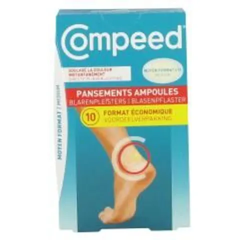 Compeed Ampoules ® Moyen Format Bt 10 - Boîte 10 pansements – image 2