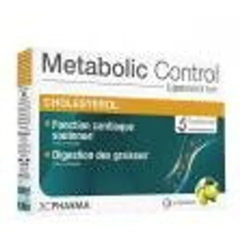 3C Pharma Metabolic Control Cholestérol 30 Comprimés - Boîte 30 comprimés – image 2