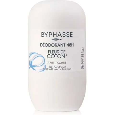 Byphasse déodorant 24H flor de algodón (roll-on) 50 ml – image 2
