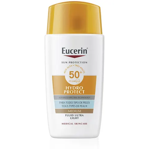 Eucerin Fluide teinté Sun Protection Hydro Protect SPF50+ #Medium – image 5