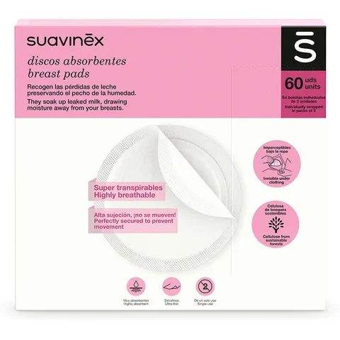 Suavinex Discos Protegesenos nature 60 u – image 2