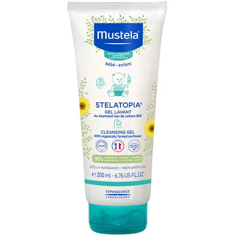 Mustela Stelatopia Gel de bain 200 ml – image 3