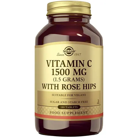 Solgar Vitamine C 1500 mg 180 Comprimés – image 2