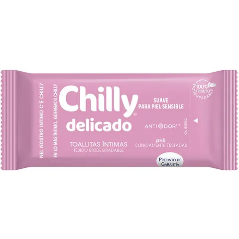Chilly Delicate lingettes intimes 12 u – image 3