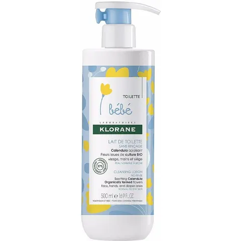 Klorane Bébé lait hydratant apaisant 500 ml – image 2