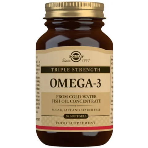 Solgar Oméga 3 Triple Concentration 50 Capsules Souples – image 2