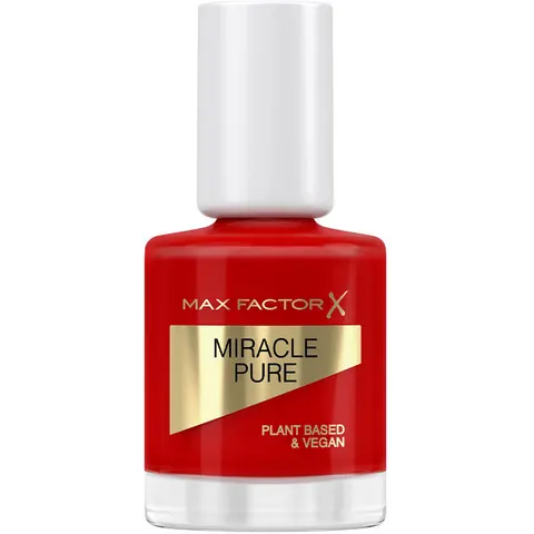 Max Factor Miracle Pure nail polish #305-scarlet poppy – image 3
