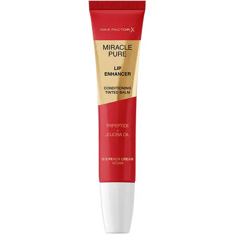 Max Factor Baume à lèvres Miracle Pure #070-Peach Cream – image 4