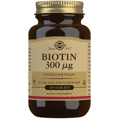 Solgar Biotine 300 µg 100 u – image 2