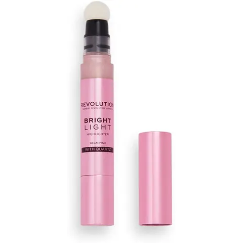 Revolution Make Up Bright Light highlighter #beam pink – image 3
