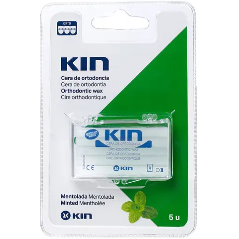 Kin Cera de ortodoncia mentolada 5 u – image 2