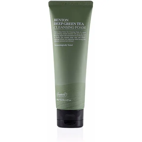 Benton Deep Green Tea cleansing foam 120 gr – image 3
