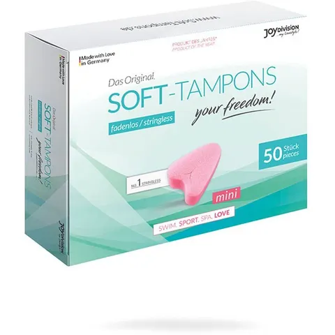 Joy Division Soft Tampons Mini Stringless 50 pièces – image 2