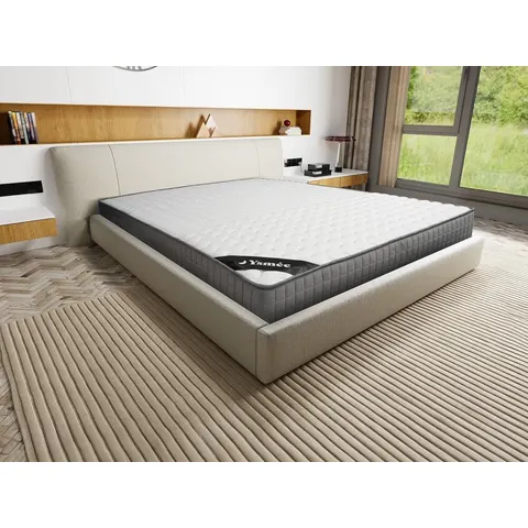 vente-unique.com Matelas classique polyester vert 160 x 200 Vert 200x22x160cm – image 3