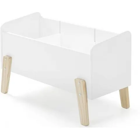 Coffre à jouets Vipack Kiddy - Blanc – image 3