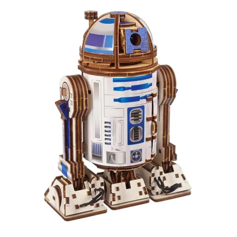 Puzzle 3D en bois - Star Wars : R2-D2 - Ugears – image 2