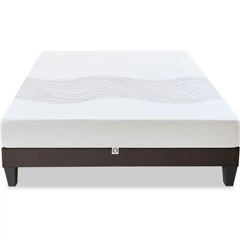 Ensemble Sensitive 140x200 cm Matelas Mousse + Sommier Bois – image 2