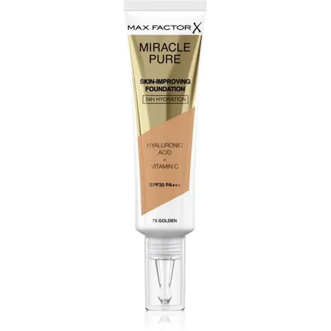 Max Factor Miracle Pure foundation SPF30 #75-golden – image 3