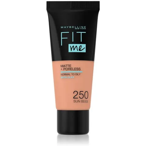 Maybelline Fit Me MATTE+PORELESS foundation #250-sun beige – image 2