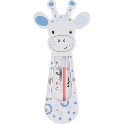 Thermomètre DE Bain Girafe Blanc Bleue – image 2
