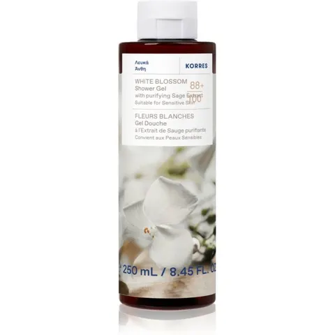 Korres Gel Douche Corps Fleurs Blanches 250 ml - Flacon – image 3