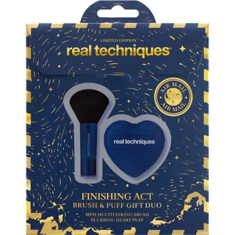 Real Techniques Holiday Finishing Act ensemble visage – image 2