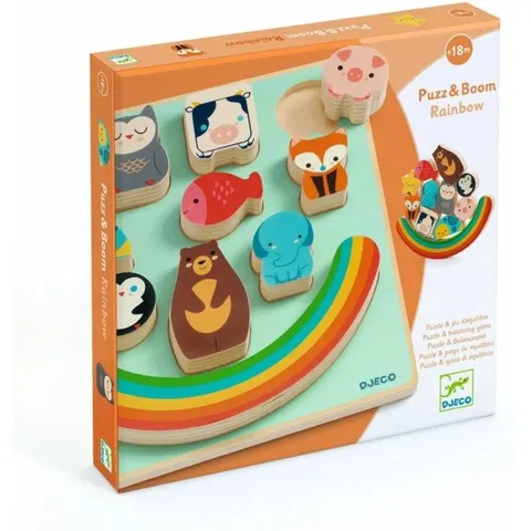 Puzzle 11 pcs Puzz & Boom Rainbow - Djeco – image 3