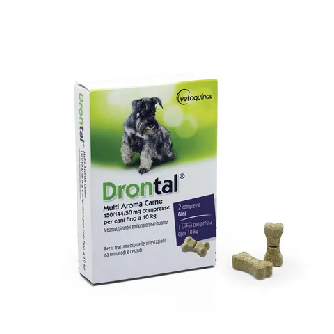Drontal Multi Aroma Carne Per Cani 2 Compresse – immagine 3