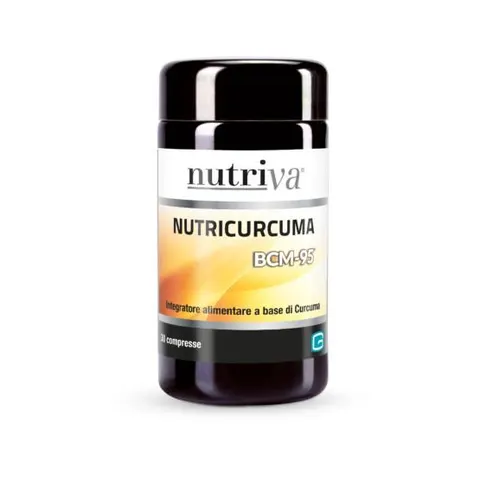 Nutriva Nutricurcuma Integratore 30 Compresse – immagine 4