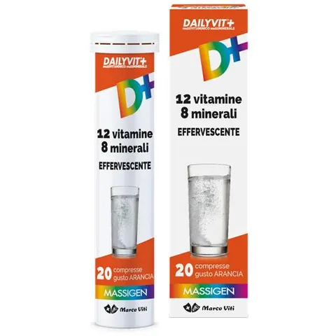 dailyvit Massigen +20 compresse effervescenti – immagine 4