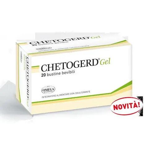 Omega Pharma Chetogerd Gel 20 Bustine Stick – immagine 4