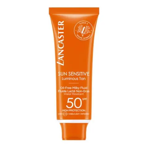 50ml Lancaster Sun Sensitive Milky Fluid SPF 50 – immagine 2