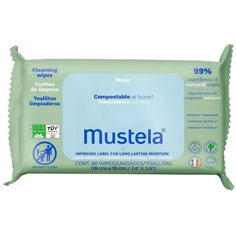 Mustela Salviette Compost 60pz – immagine 3